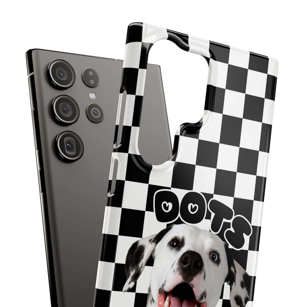 Dalmatian 'Dots' Checkerboard Phone Case