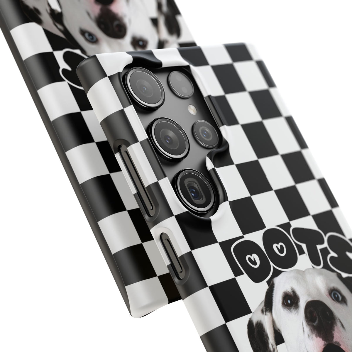 Dalmatian 'Dots' Checkerboard Phone Case