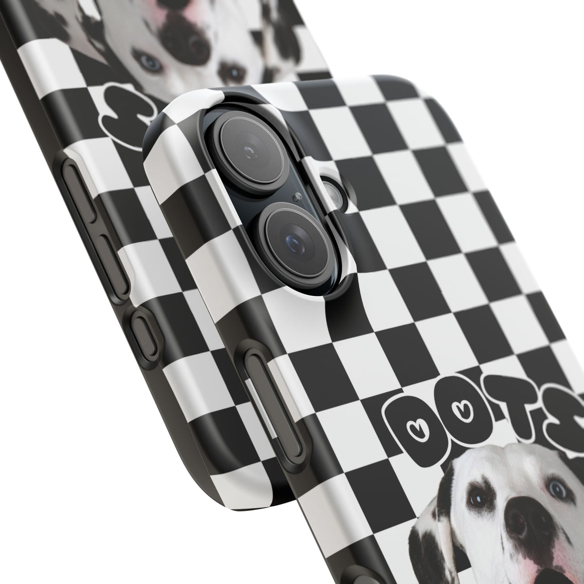 Dalmatian 'Dots' Checkerboard Phone Case