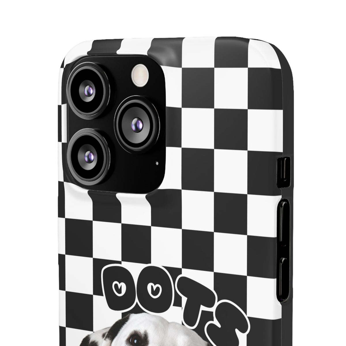 Dalmatian 'Dots' Checkerboard Phone Case