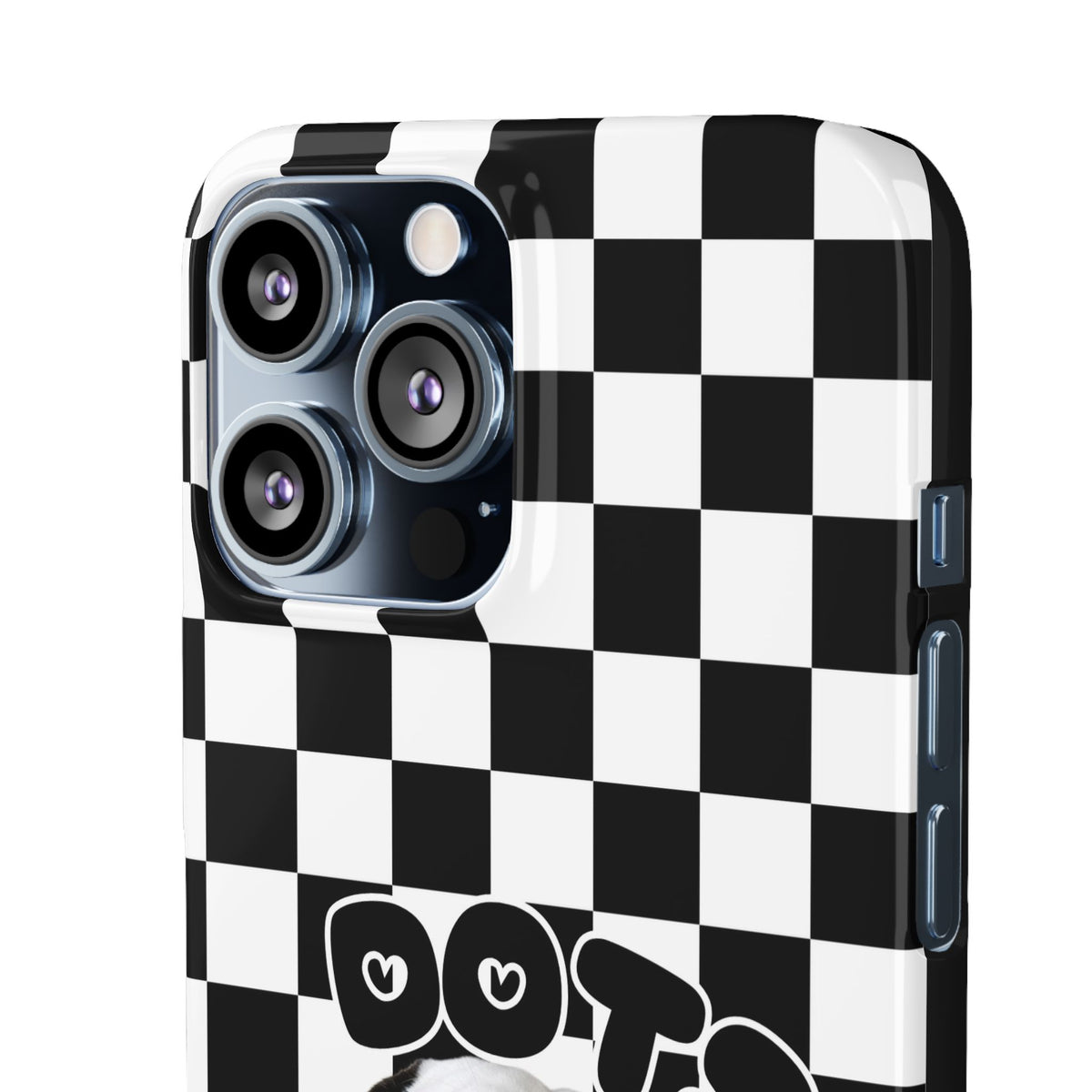 Dalmatian 'Dots' Checkerboard Phone Case