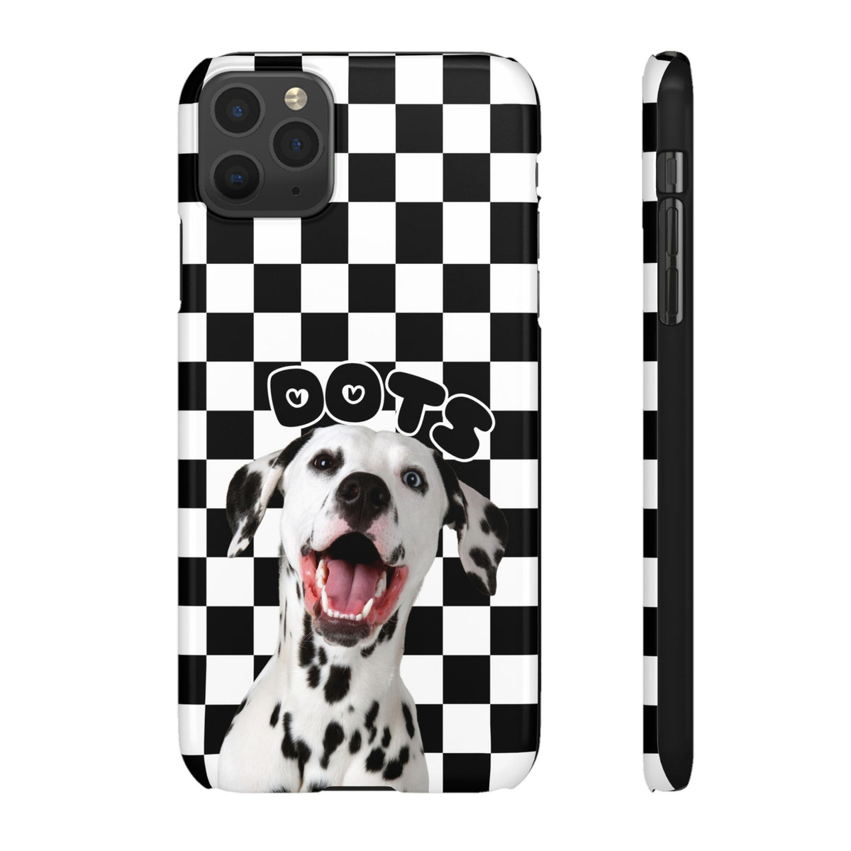 Dalmatian 'Dots' Checkerboard Phone Case
