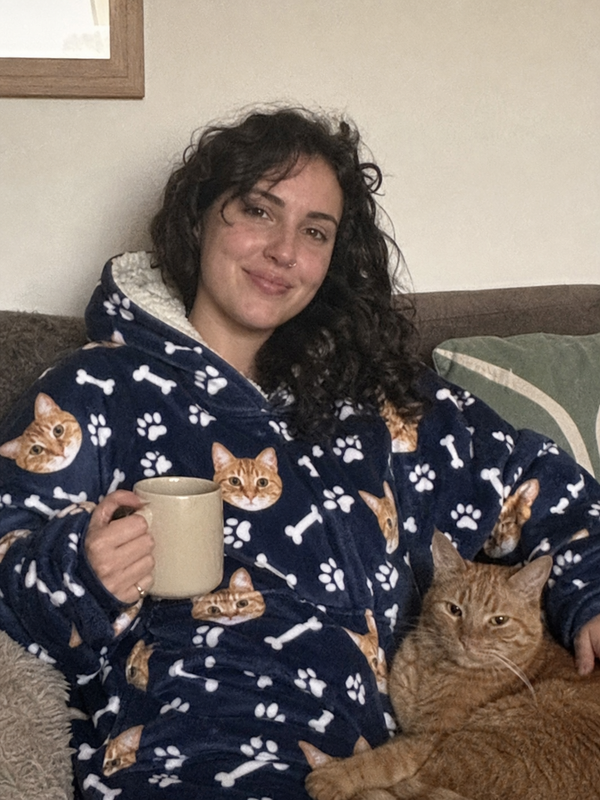Customer photo 2 of Personalised Pet Wearable Blanket
